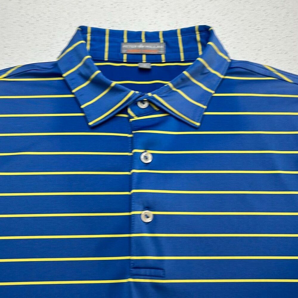 Peter Millar Summer Comfort Polo Shirt Mens Medium w/logo